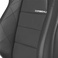 ~(65 lbs. 41X22X22)~ Trailcat Black Vinyl White Diamond Stitch