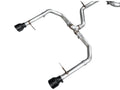 AWE 22-25 Volkswagen Jetta GLI Track Edition Exhaust - Diamond Black Tips