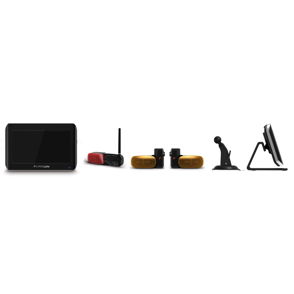 VISION S 7 MONITOR + SIDE CAMERA PAIR W/ LED MARKER LIGHT + REAR CAMERA