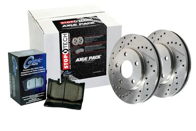 SPORT AXLE PACK DRILLED ROTOR, REAR