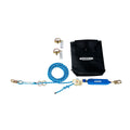 100FT 2MAN ROPE HLL W/ DBOLT BLACK BLUE YELLOW