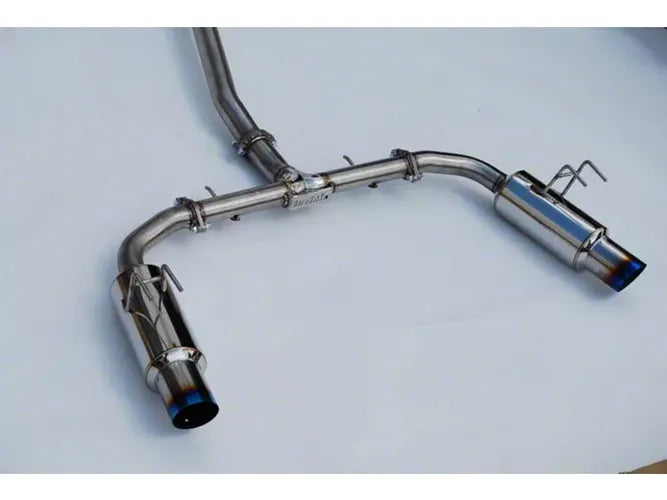 Invidia 2022+ Honda Civic Si (1.5T) 70mm N1 Cat Back Exhaust - Burnt TI Tips
