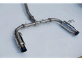 Invidia 2022+ Honda Civic Si (1.5T) 70mm N1 Cat Back Exhaust - Burnt TI Tips