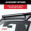 TEXTURED BLACK ALUMINUM PLATFORM RO