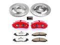 Power Stop 97-04 Chevrolet Corvette Front Z26 Street Warrior Brake Kit w/Calipers