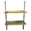 UNIVERSAL FIT FOLDING SHELF ASSY 24IN DEEP X 48IN LONG 2 SHELVES PER ASSY