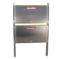 UNIVERSAL FIT FOLDING SHELF ASSY 24IN DEEP X 48IN LONG 2 SHELVES PER ASSY