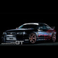 Advan GT Beyond 17X9.5 / +45 Offset / 5x114.3 BC / +45mm Bore / Racing Titanium Black