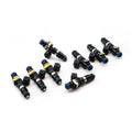 Deatschwerks Bosch EV14 Universal 40mm Compact Matched Set of 8 Injectors 1250cc (Extended Nozzle)