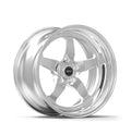 Weld S71 18x5 / 4x7.5 BP / 2.7in. PS Polished Wheel (Medium Pad) - Non-Beadlock