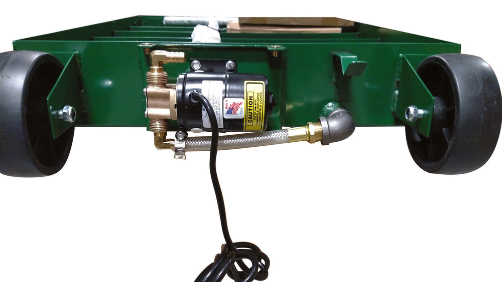10GALLON LOW PROFILE OIL DRAIN W/EVACUATING PUMP