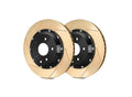 StopTech 13-15 Ford Focus ST AeroRotor Direct Replacement 2-piece Slotted Front Rotor Pair