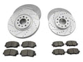 Power Stop 15-17 Chrysler 200 Front & Rear Z23 Evolution Sport Brake Kit w/Calipers