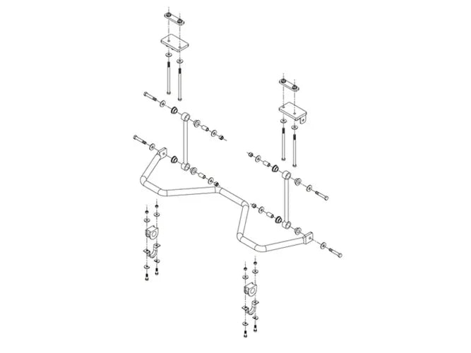 SWAY BAR KIT 1129-128