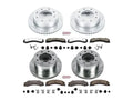 Power Stop 12-19 GMC Sierra 3500 HD Front & Rear Z23 Evolution Brake Kit