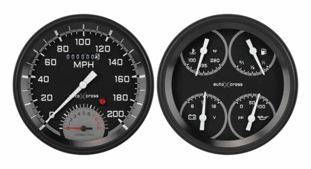 AUTO CROSS GREY 5IN SPEEDTACH & QUAD
