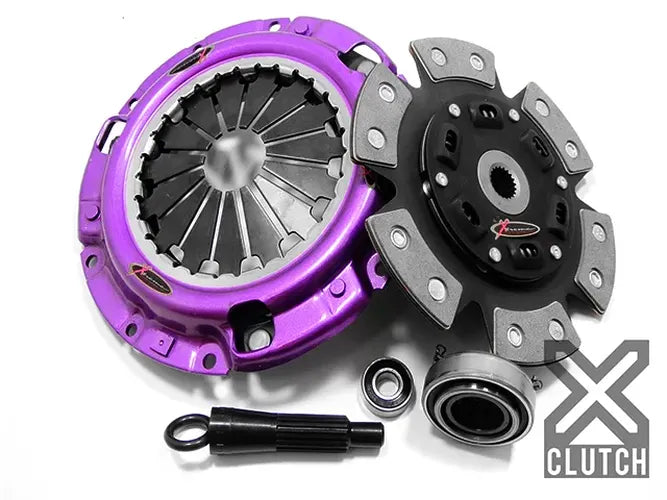 XClutch 92-99 Mitsubishi Eclipse 2.0L Turbo AWD Stage 3 Carbon Race Clutch Kit