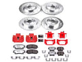 Power Stop 12-19 Chrysler 300 Front & Rear Z23 Evolution Sport Brake Kit w/Calipers