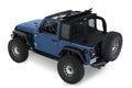 Halftop Soft Top - 18-22 Wrangler JL 2-Door (Black Diamond)