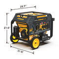 DUAL FUEL PORTABLE GENERATOR 4550/3