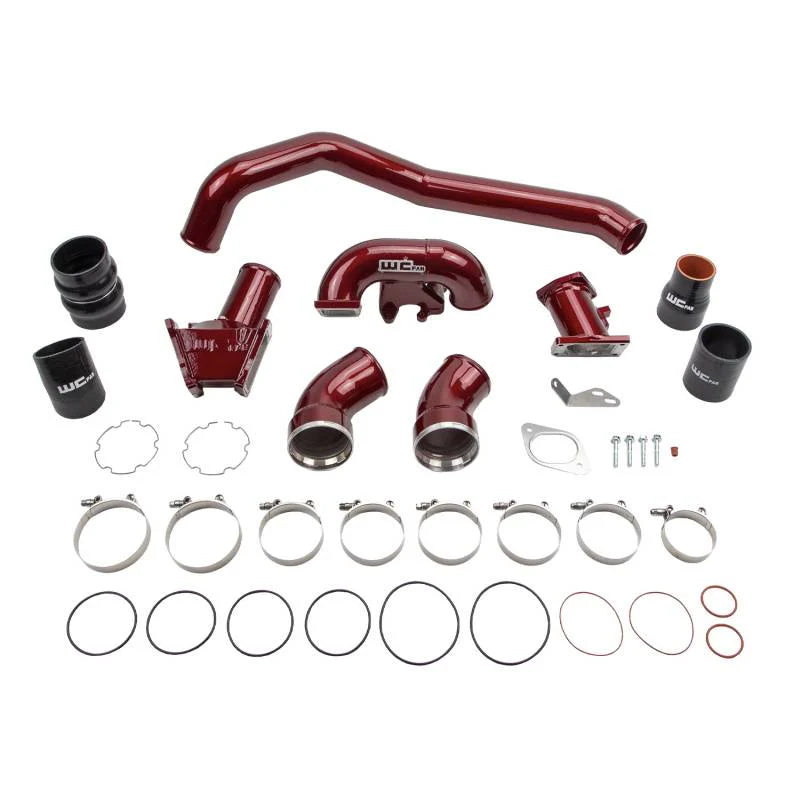 Y-Bridge Kit 3in. 2007.5-2010 Duramax LMM Cat Yellow