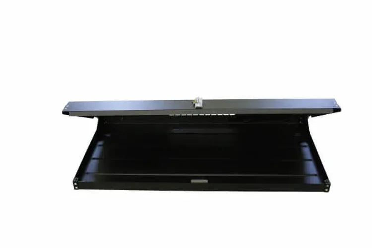 HINGED LID DRAWER TOPPER WITH MEDIU