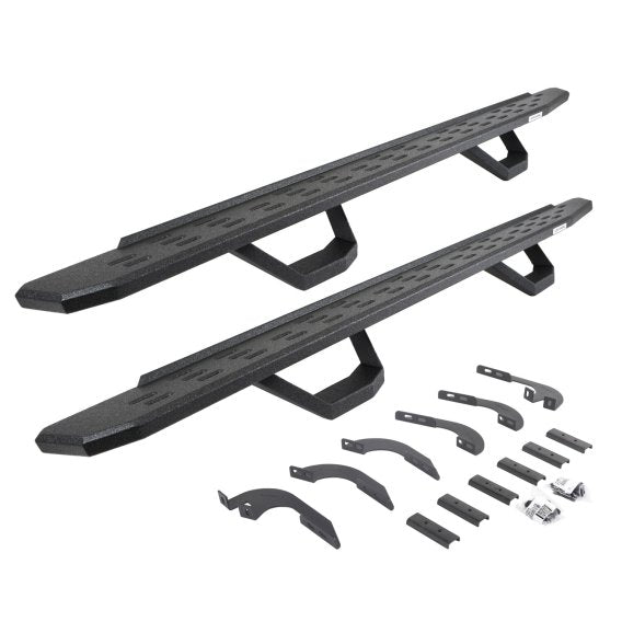 RB30 Running boards - Complete Kit: RB30 Running board Brackets 2 pair RB30 Drop Steps