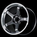 Advan GT Beyond 17x8.0 +45 5-114.3 Machined Hyper Platinum Black