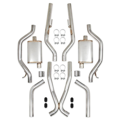 Hooker black cat-back exhaust