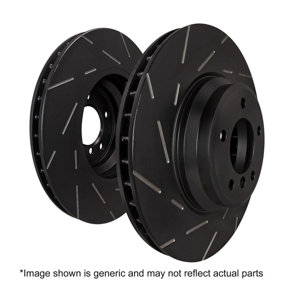 EBC USR Slotted Rear Vented Brake Rotor Pair 266mm