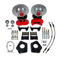 7073 MUSTANG FRONT BRAKE KIT 11IN SS4 INT HUB 5X4.50 WHEEL/BOLT GRABBER BLUE