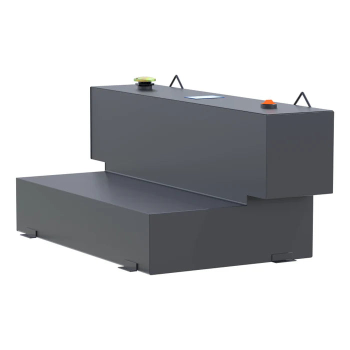 100 GAL LSHAPE STEEL TRANSFER TANK