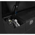 50GAL TRANSFER TANK & TOOLBOX COMBO W/PUMP 8GPM BLACK