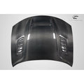 2015-2023 Dodge Charger Carbon Creations Hellcat Redeye Look Hood - 2 Pieces