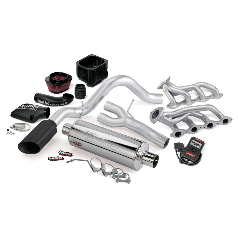 Banks Power 10 Chevy 5.3L ECSB FFV PowerPack System - SS Single Side-Exit Exhaust w/ Chrome Tip
