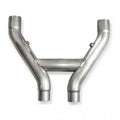 Stainless Works Ford Shelby GT500 2007-10 3in Catted H-Pipe Factory Connect