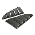 Anderson Composites 2015-2017 Ford Mustang Type-V Style Window Louvers - Vented