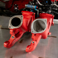 Wehrli 11-16 Chevrolet 6.6L LML Duramax High Flow Y-Bridge Kit - Bronze Chrome
