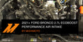 Mishimoto 21+ Bronco 2.7L Intake/Snorkel Bundle - Oiled Filter