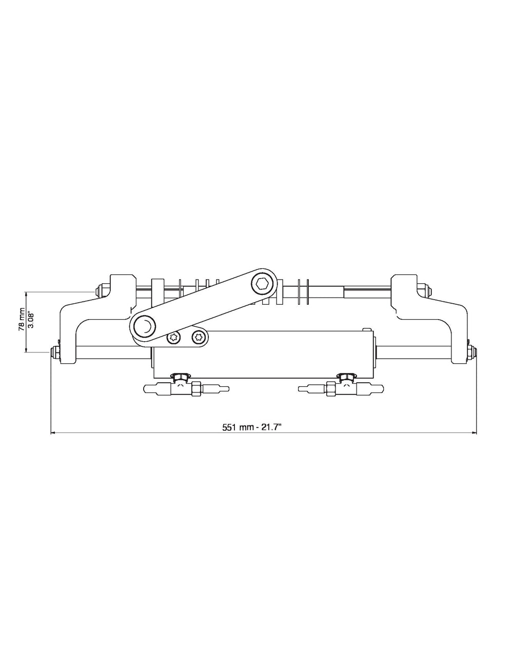 UC95 FRNT MT LOW HP SYS W/40FT TU95