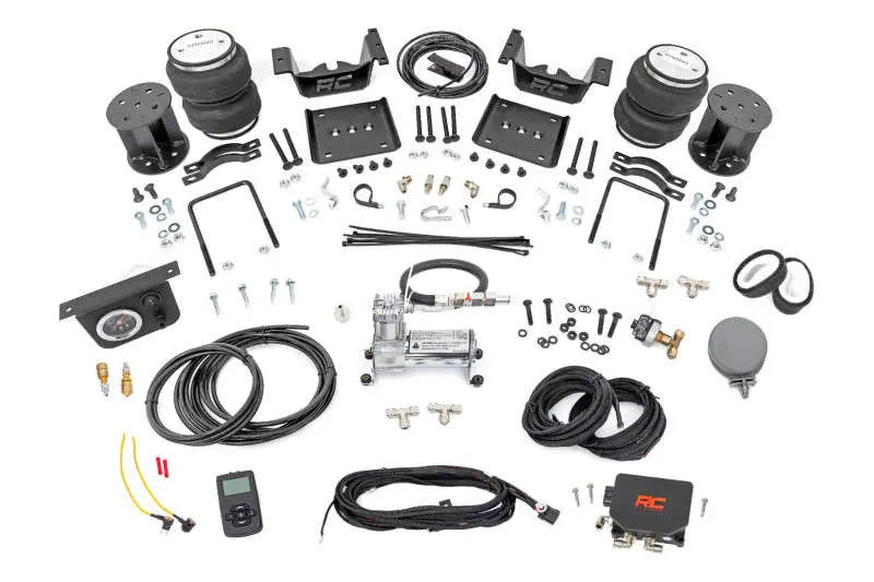 Air Spring Kit w/compressor Wireless Controller 5 Inch Lift Kit Chevy/GMC 1500 (07-18)