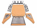 Rugged Ridge 18-25 Jeep Wrangler JKU 4dr Voyager Fastback Frameless Soft Top - Tan