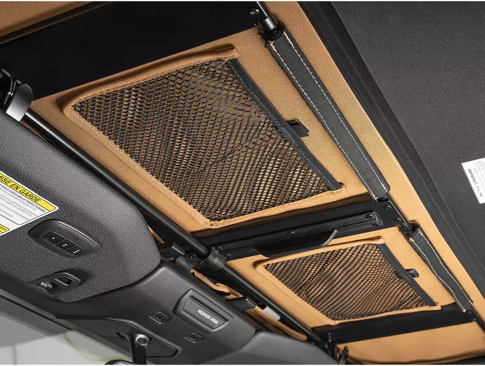 Rugged Ridge 18-25 Jeep Wrangler JKU 4dr Voyager Fastback Frameless Soft Top - Tan