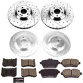 Power Stop 15-17 Mercedes-Benz S550e Front & Rear Z23 Evolution Sport Brake Kit
