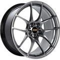 BBS RF 18x8.5 5x112 ET38 Diamond Black Wheel PFS/Clip Required