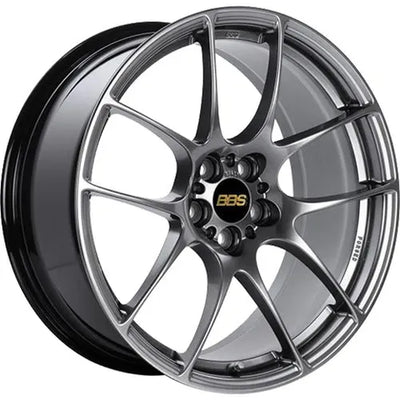 BBS RF 18x8.5 5x114.3 ET50 Diamond Black Wheel - 82mm PFS Required
