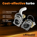 BorgWarner 00-05 Audi 3.0L 2.8L/2.7L K03 Turbocharger - Right Side
