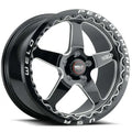 Weld S904 18X12 Ventura Drag Beadlock 5X120.65 ET55 BS8.7 Gloss Black MIL Dia 78.1