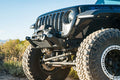 KSPEC Pre Runner Front Winch Tube Bumper JL JT JK BLACK Powder Coat