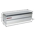 62 X 20 X 19IN ALUMINUM ALLPURPOSE CHEST FULL 13.1 CU FT CLEAR FINISH